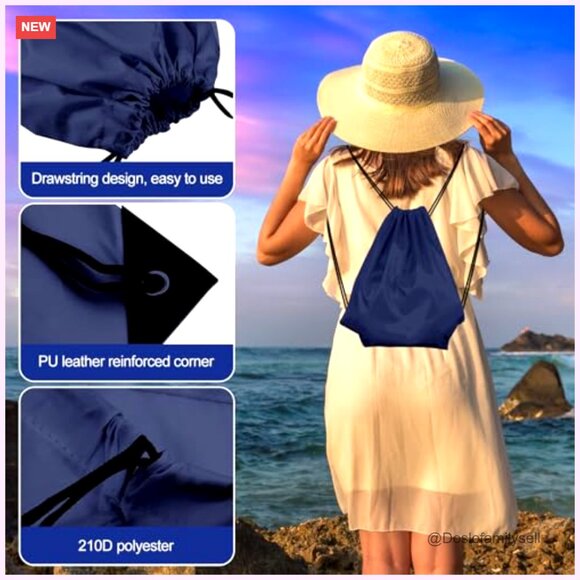 Lightweight Drawstring Backpack Gym Bag for Sports Travel Yoga main image 5